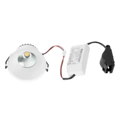 Arcchio LED-downlight Niria, hvid, 4.000K