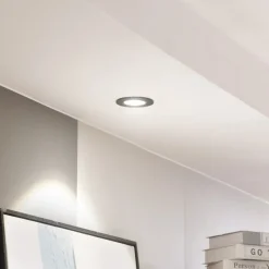 Arcchio LED-downlight Zarik, sort, 4.000K