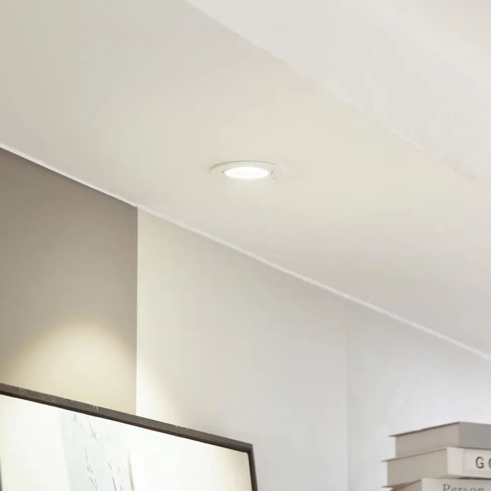 Arcchio LED-downlight Zarik, hvid, 3.000K