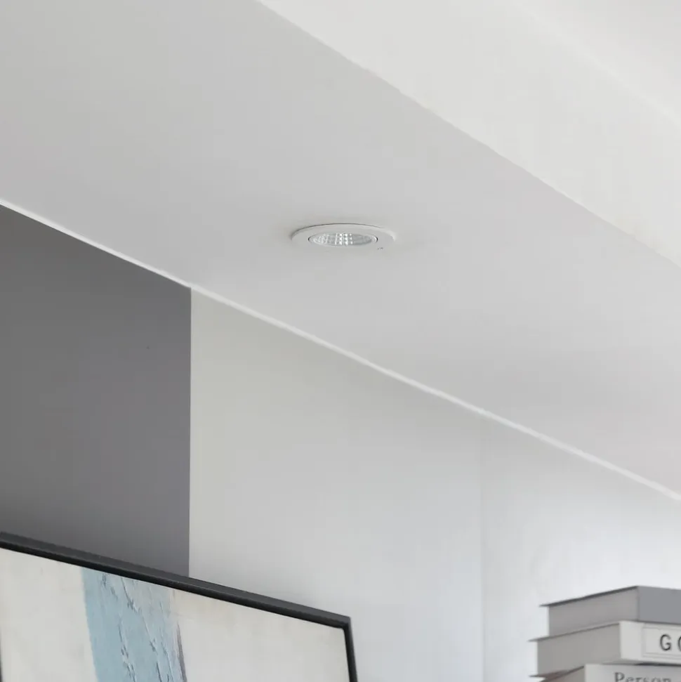Arcchio LED-downlight Zarik, hvid, 3.000K