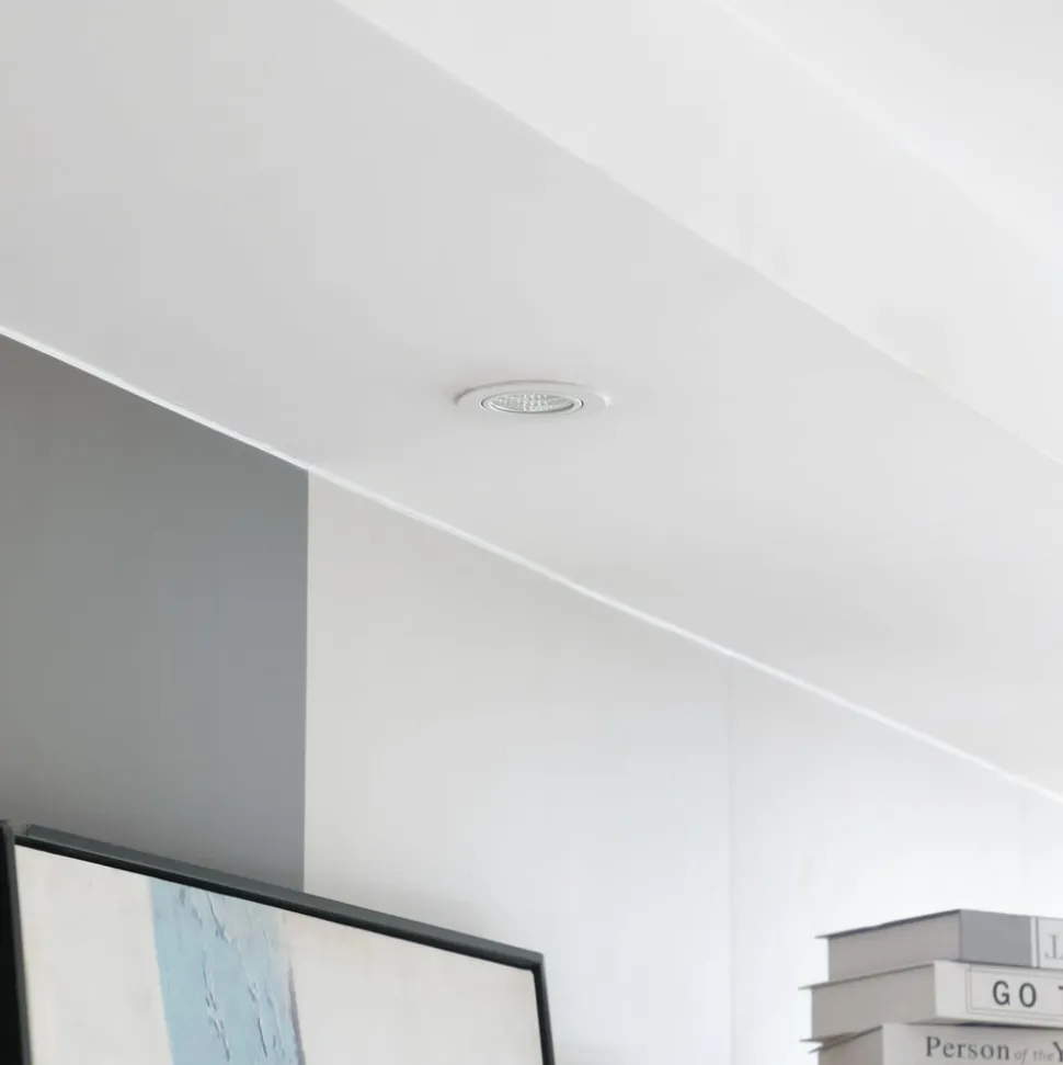 Arcchio LED-downlight Zarik, hvid, 2.700K