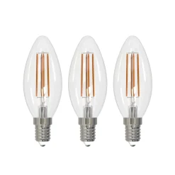 Arcchio LED-filamentpære E14 stearinlys, sæt med 3, 2700 K