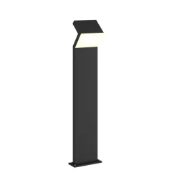 Arcchio LED-gadelampe Havin, antracit, metal, 100 cm