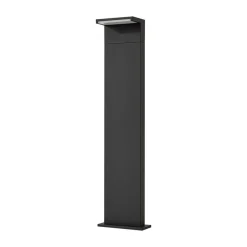 Arcchio LED-gadelampe Iberion, 90 cm, antracit, metal