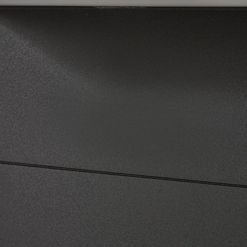 Arcchio LED-gadelampe Iberion, 90 cm, antracit, metal