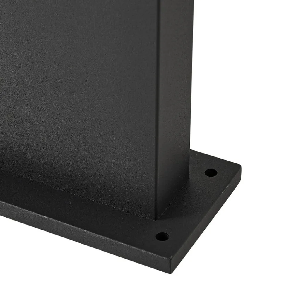 Arcchio LED-gadelampe Iberion, 90 cm, antracit, metal