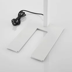 Arcchio LED-gulvlampe Logan Pro, hvid, sensor, dæmpbar