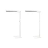 Arcchio LED-gulvlampe til kontor Susi, sæt med 2, hvid, sensor