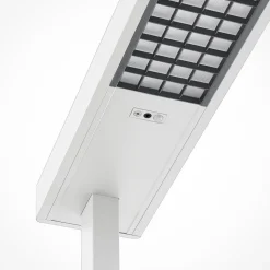 Arcchio LED-gulvlampe til kontor Susi, sæt med 2, hvid, sensor