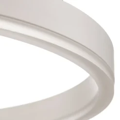Arcchio LED-hængelampe Albiona, hvid, 1 ring, Ø 40 cm