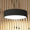 Arcchio LED-hængelampe Noabelle, sort, 40 cm, metal