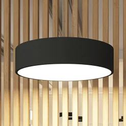 Arcchio LED-hængelampe Noabelle, sort, 40 cm, metal
