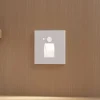Arcchio LED-indbygningslampe Neru, 7 cm, hvid, kantet, sensor