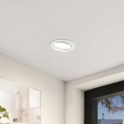 Arcchio LED-indbygningslampe Katerin, 10 cm, hvid, drejelig