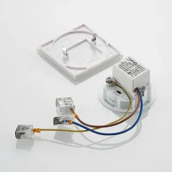 Arcchio LED-indbygningslampe Vexi, 7,8 cm x 7,8 cm, hvid, CCT