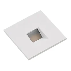 Arcchio LED-indbygningslampe Vexi, 7,5 cm x 7,5 cm, hvid, CCT