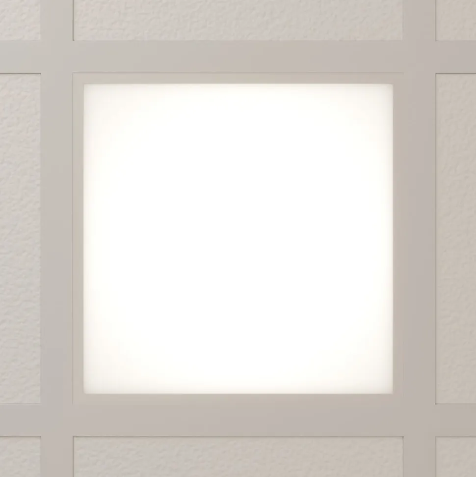 Arcchio LED-indsatspanel Vinas, 4.000 K, 36 W, 62 cm x 62 cm