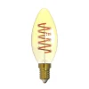 Arcchio LED-kertepære, E14, 4,9 W, ravfarvet, 1800 K