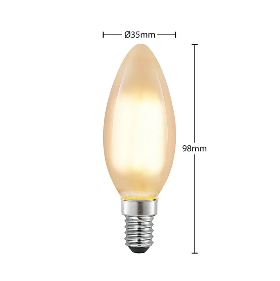 Arcchio LED-kertepære E14, 4 W, 2.700 K, dæmpbar, sæt med 2 stk