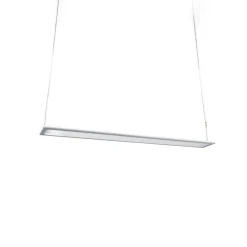 Arcchio LED-kontorhængelampe Samu, op/ned, dæmpbar, aluminium
