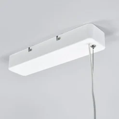Arcchio LED-kontorhængelampe Samu, op/ned, dæmpbar, aluminium