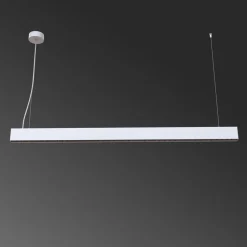 Arcchio LED-kontorhængelampe Jolinda slim, metal, op/ned