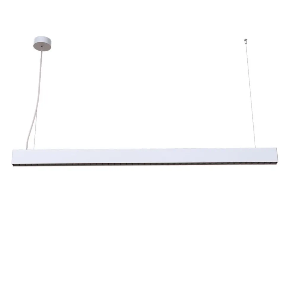 Arcchio LED-kontorhængelampe Jolinda slim, metal, op/ned