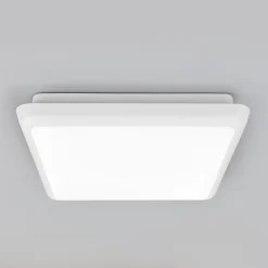 Arcchio LED-loftlampe Augustin, 25 x 25 cm, hvid, IP54
