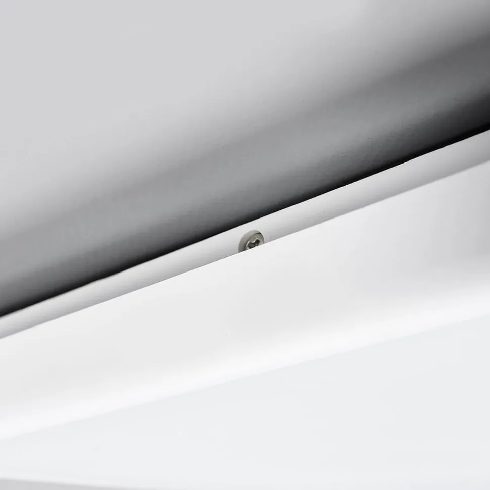 Arcchio LED-loftlampe Augustin, 30 x 30 cm, hvid, IP54