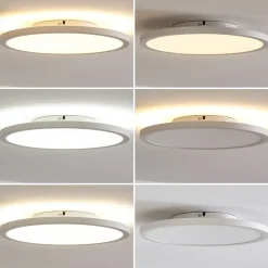 Arcchio LED-loftlampe Brenda, Ø 40 cm, CCT, fjernbetjening