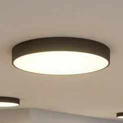 Arcchio LED-loftlampe Noabelle, Ø 80 cm, sort, metal