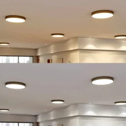 Arcchio LED-loftlampe Noabelle, Ø 80 cm, sort, metal