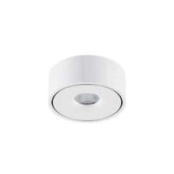 Arcchio LED-loftlampe Rotari, hvid, op og ned, aluminium