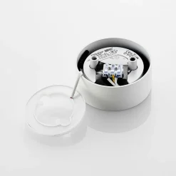 Arcchio LED-loftlampe Rotari, hvid, op og ned, aluminium
