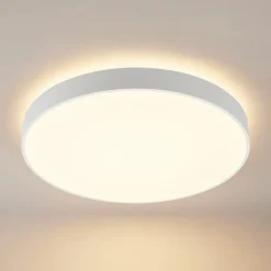 Arcchio LED-loftlampe Vanida, hvid, Ø 60 cm, op/ned