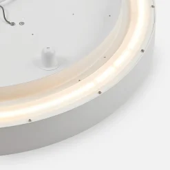 Arcchio LED-loftlampe Vanida, hvid, Ø 60 cm, op/ned