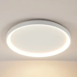 Arcchio LED-loftlampe Vivy, Ø 58 cm, hvid, metal