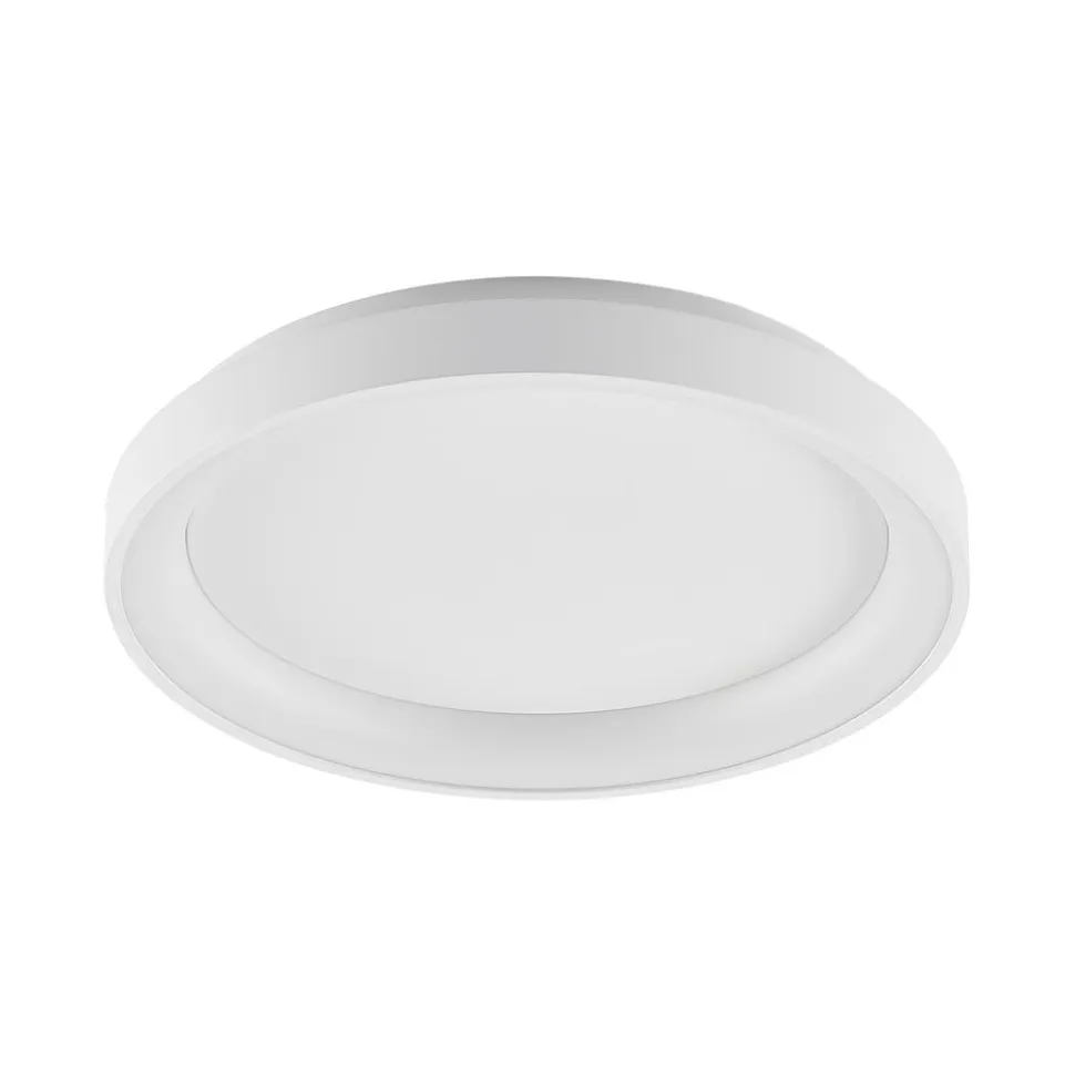 Arcchio LED-loftlampe Vivy, Ø 38 cm, hvid, metal