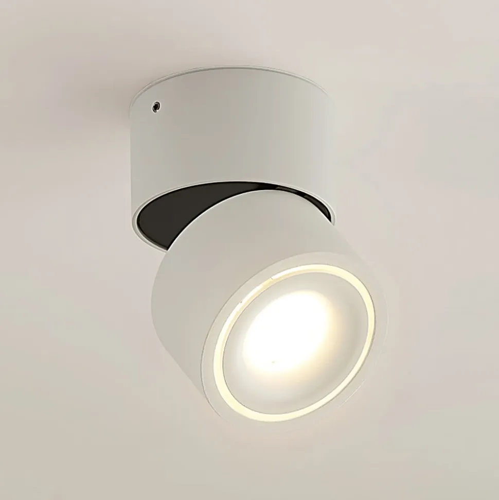 Arcchio LED-loftspot Rotari, hvid, 1 lyskilde, 681lm