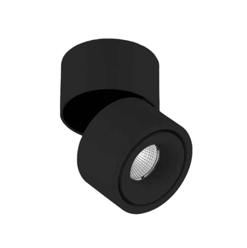 Arcchio LED-loftspot Rotari, 980lm, 1 lyskilde, sort