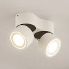 Arcchio LED-loftspot Rotari, hvid, 2 lyskilder, 1362lm