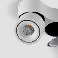 Arcchio LED-loftspot Rotari, hvid, 2 lyskilder, 1362lm