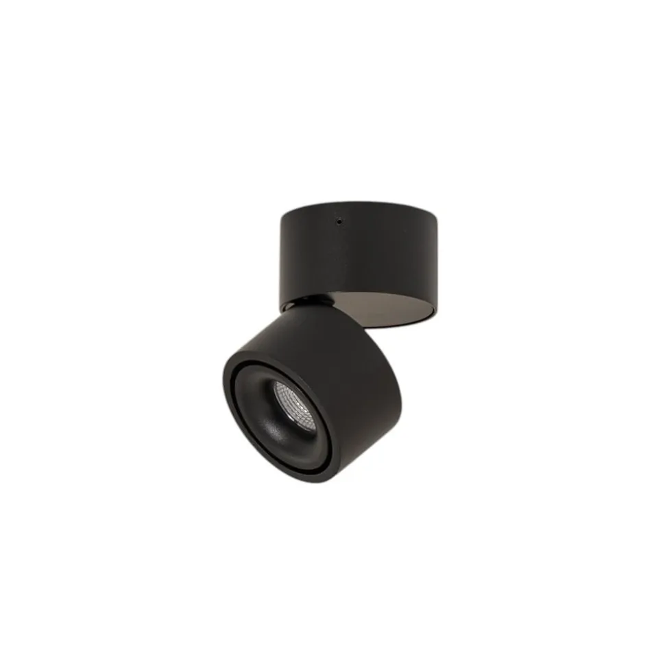 Arcchio LED-loftspot Rotari, 620lm, 1 lyskilde, sort
