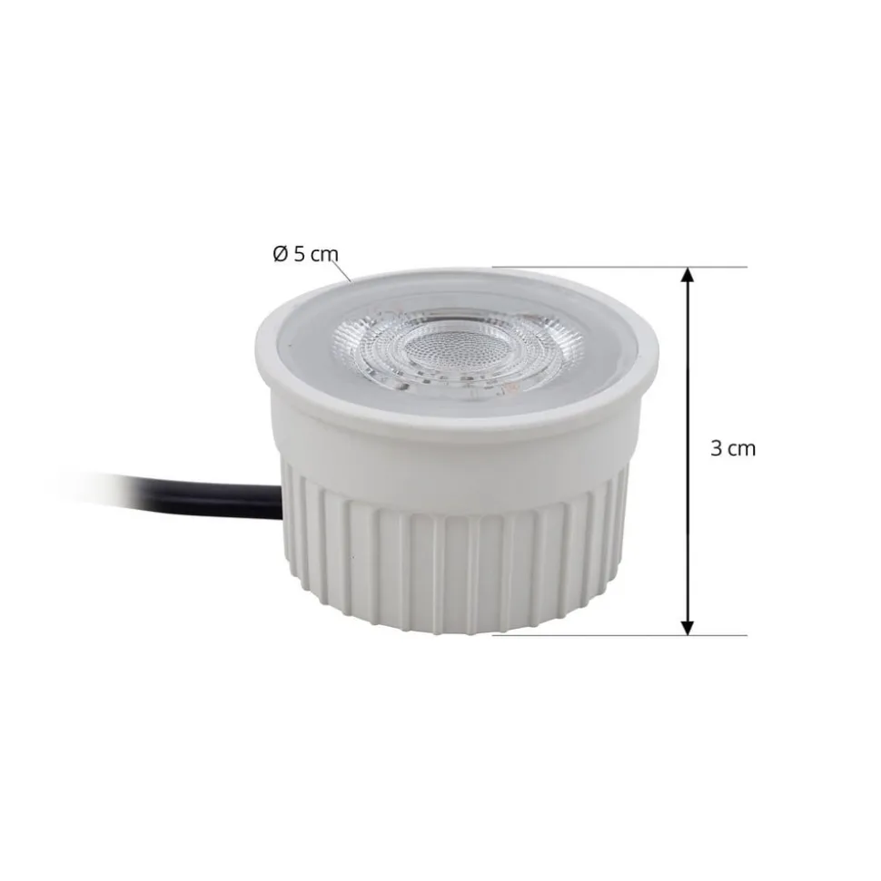 Arcchio LED-modul, GU10, 4,9 W, 380 lm, hvid, 2700 K, dæmpbar