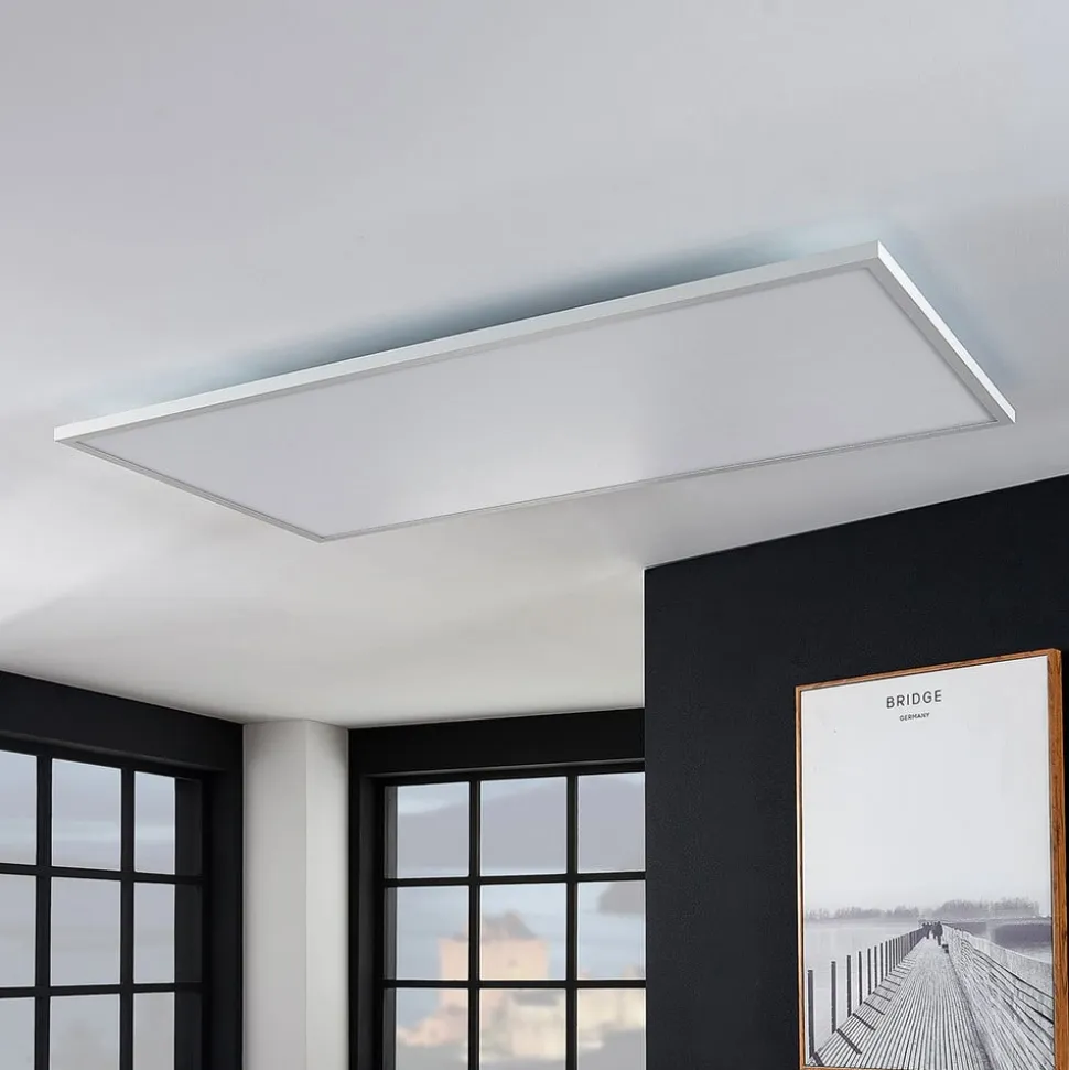 Arcchio LED-panel Brenda, 120 x 60 cm, CCT, fjernbetjening