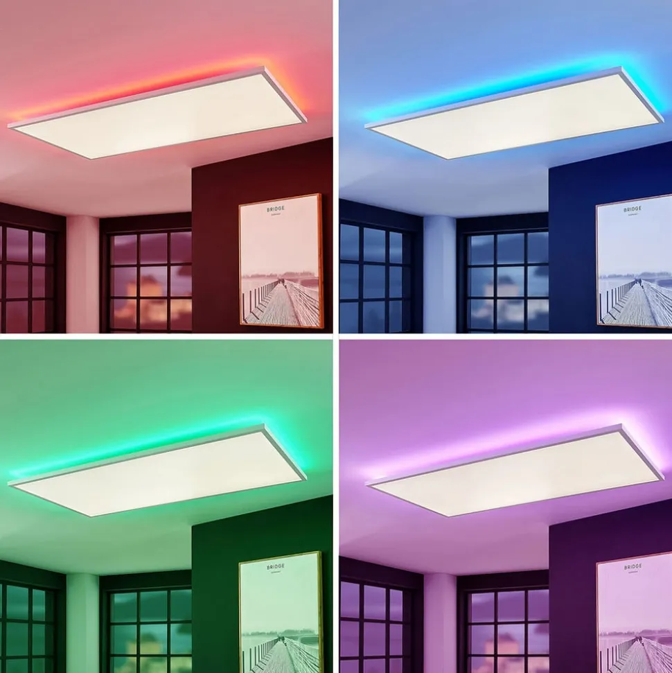 Arcchio LED-panel Brenda, 120 x 60 cm, CCT, fjernbetjening