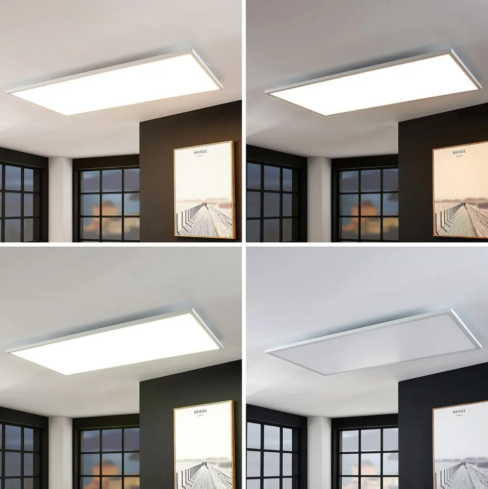 Arcchio LED-panel Brenda, 120 x 60 cm, CCT, fjernbetjening