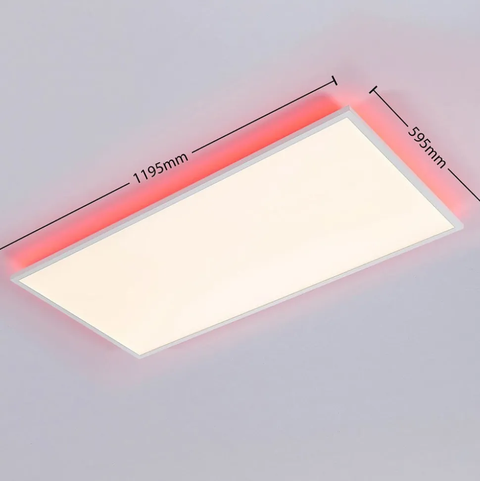 Arcchio LED-panel Brenda, 120 x 60 cm, CCT, fjernbetjening
