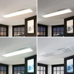 Arcchio LED-panel Brenda, 120 x 30 cm, CCT, fjernbetjening