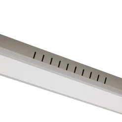 Arcchio LED-panel Lyndra, 120 cm, sølv, aluminium, dæmpbar, CCT